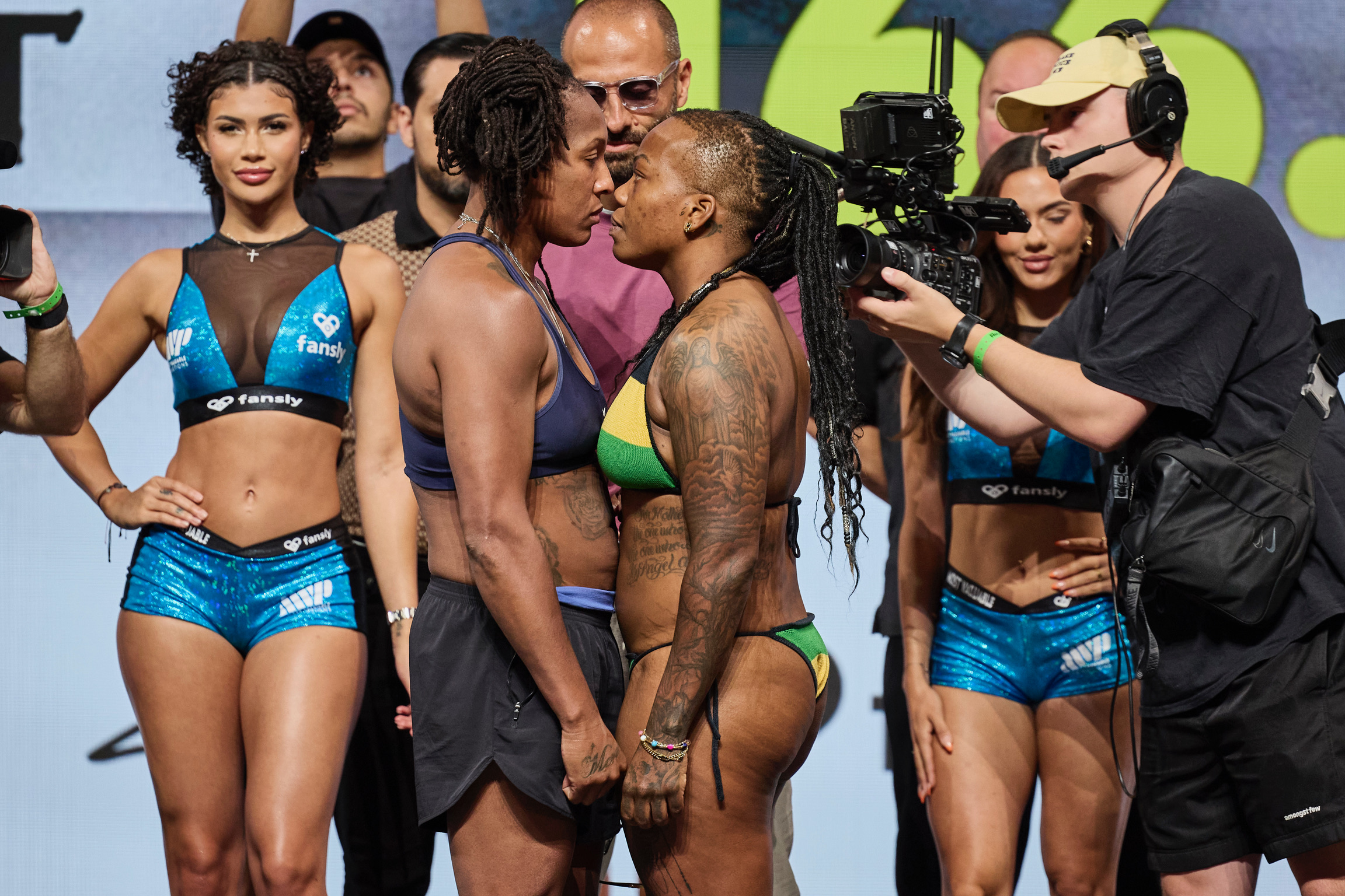 Jake Paul vs Mike Perry Ceremonial Weigh-in